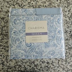 Charisma Queen Size 6 Piece Sheet Set 