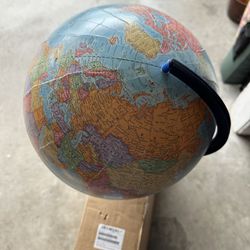 Globe world map