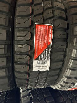 LT 33 1250 15 New Tires