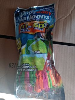 water balloons