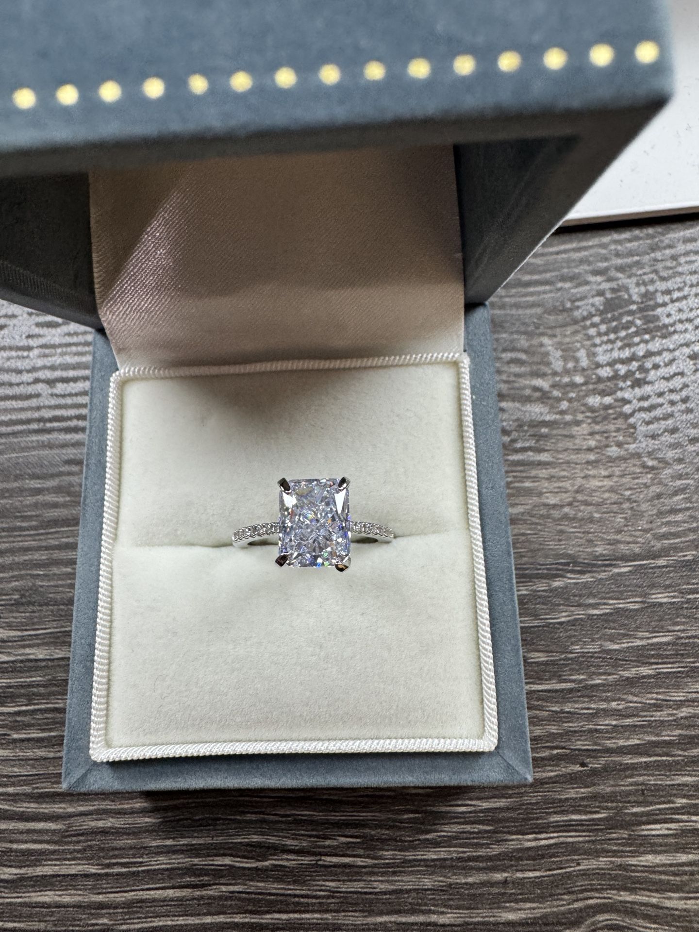 Radiant Cut Ring