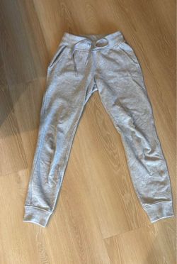 Lululemon Warm Down Jogger, Heathered Medium Gray, Size 4