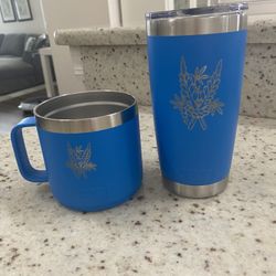 Yeti Set Tumblers Engraved