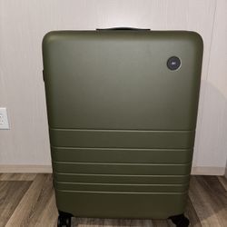 Olive Green Mono Luggage 