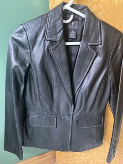 Leather Blazer Mint Condition 