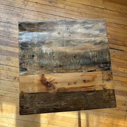 End Table Wood Top
