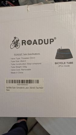 Fat Bike Tubes 26x4.0 Two Pack