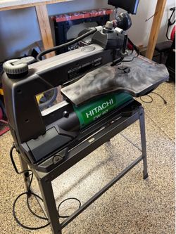 Hitachi CW40 Scroll Saw & stand