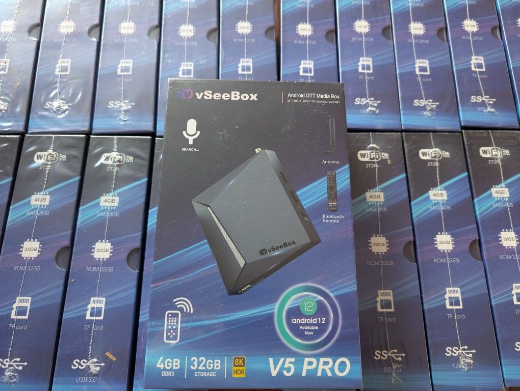 VseeBox V5 Pro β 8K TV Box! $359 Retail - DM For Lower Price!