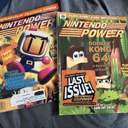 Vintage Nintendo Power Magazines