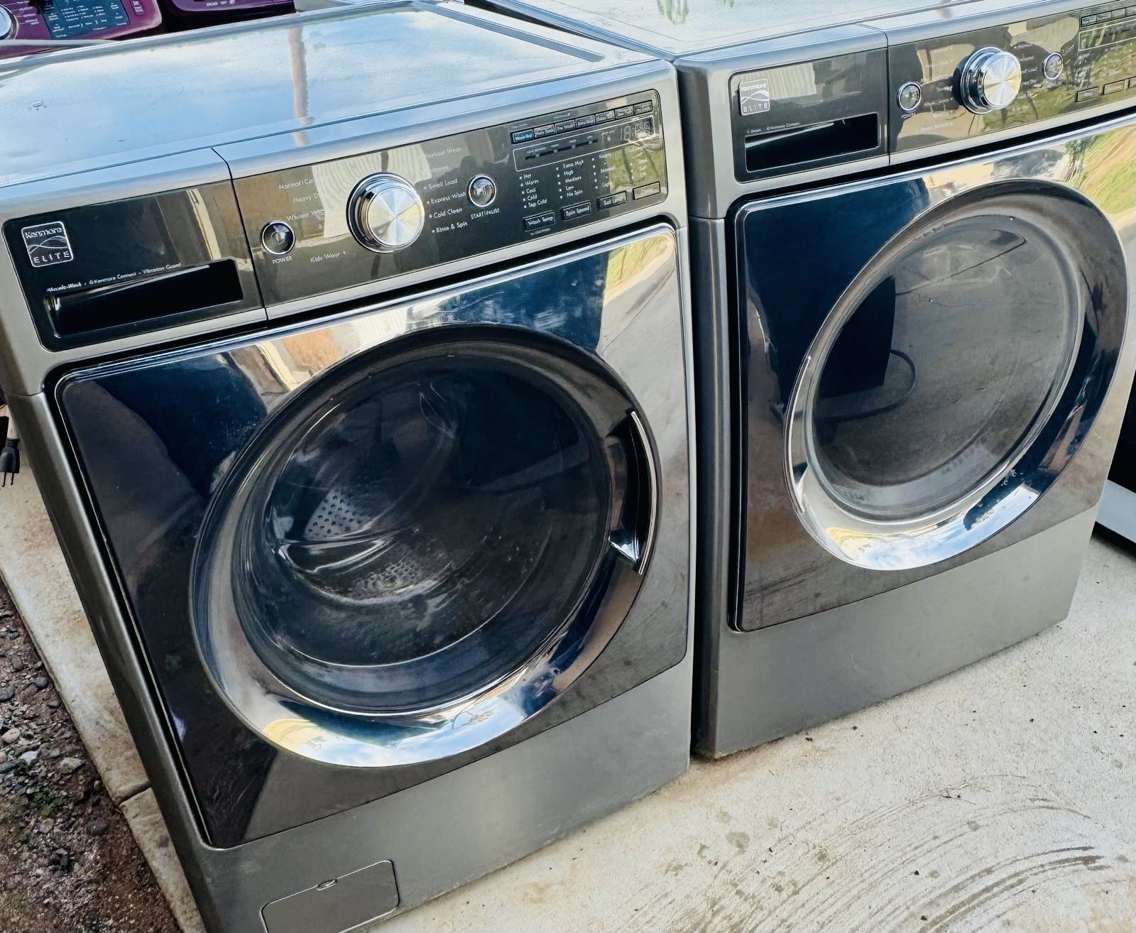 Kenmore Electric Washer And Dryer 