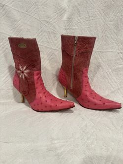 Western Boots and Belt