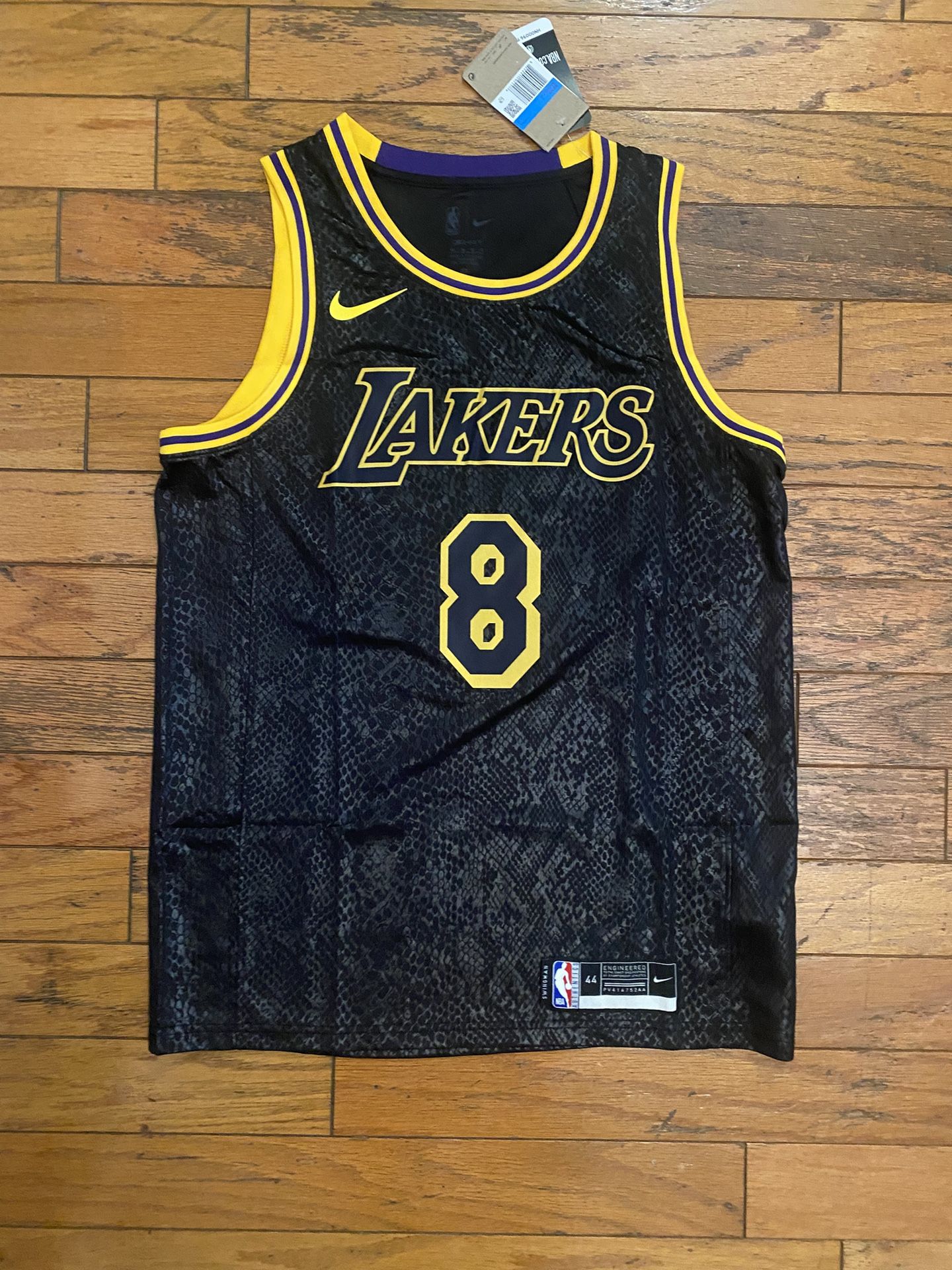 Black Lakers Kobe Bryant Nike Jersey #8/24