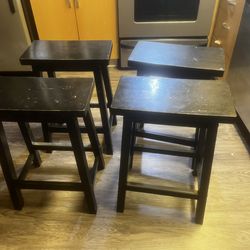 4 Kitchen Stools