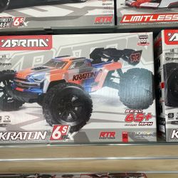Arrma Kraton 6S BLX 1/8 RTR 4WD Brushless Monster Truck
