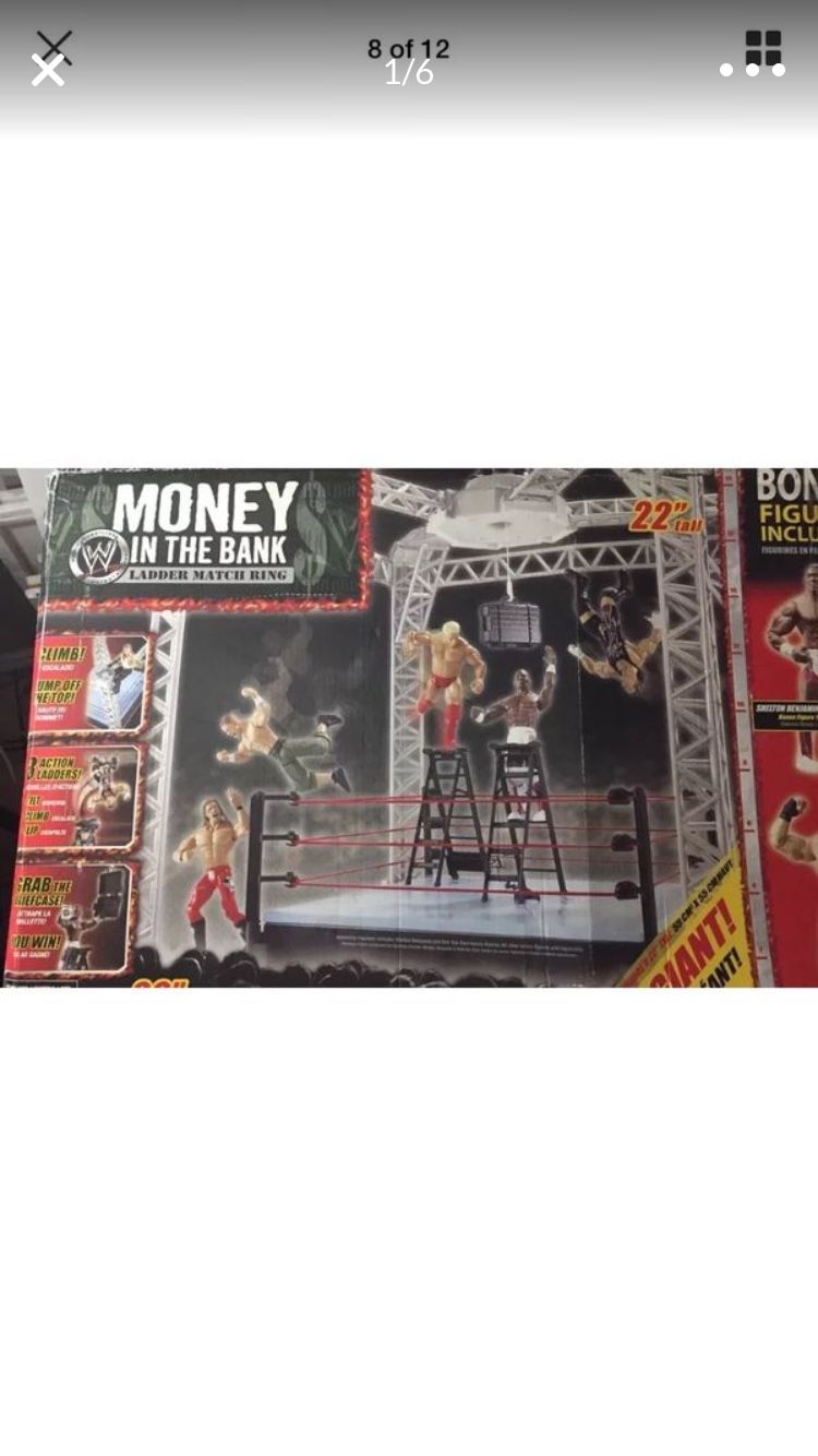 WWE Money in the Bank wrestling ring