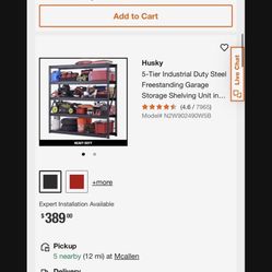 Husky Garage storage