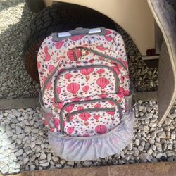Girl ROLLING BACKPACK 