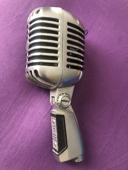 Antique shure microphone