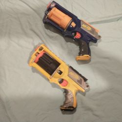 2 Nerf Maverick Blasters