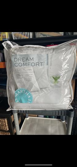 Super Soft and Comfortable Euro Pillows by Dream Comfort - BRAND NEW