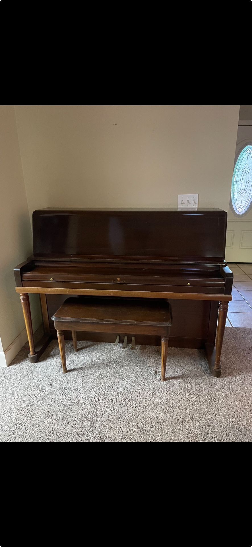 60's Wurlitzer Upright Piano