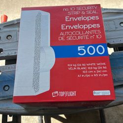 Box Of 500 Security Envelopes 