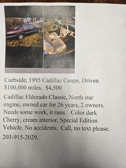 1995 Cadillac Eldorado
