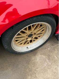 SvE Gold wheels 5x114.3