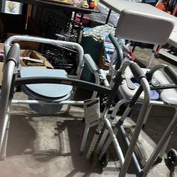 Bed Side toilets $15-$20-walkers $15