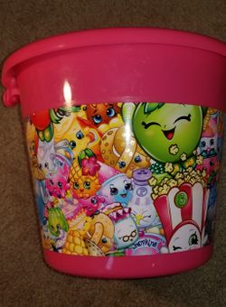 Large shopkins bucket