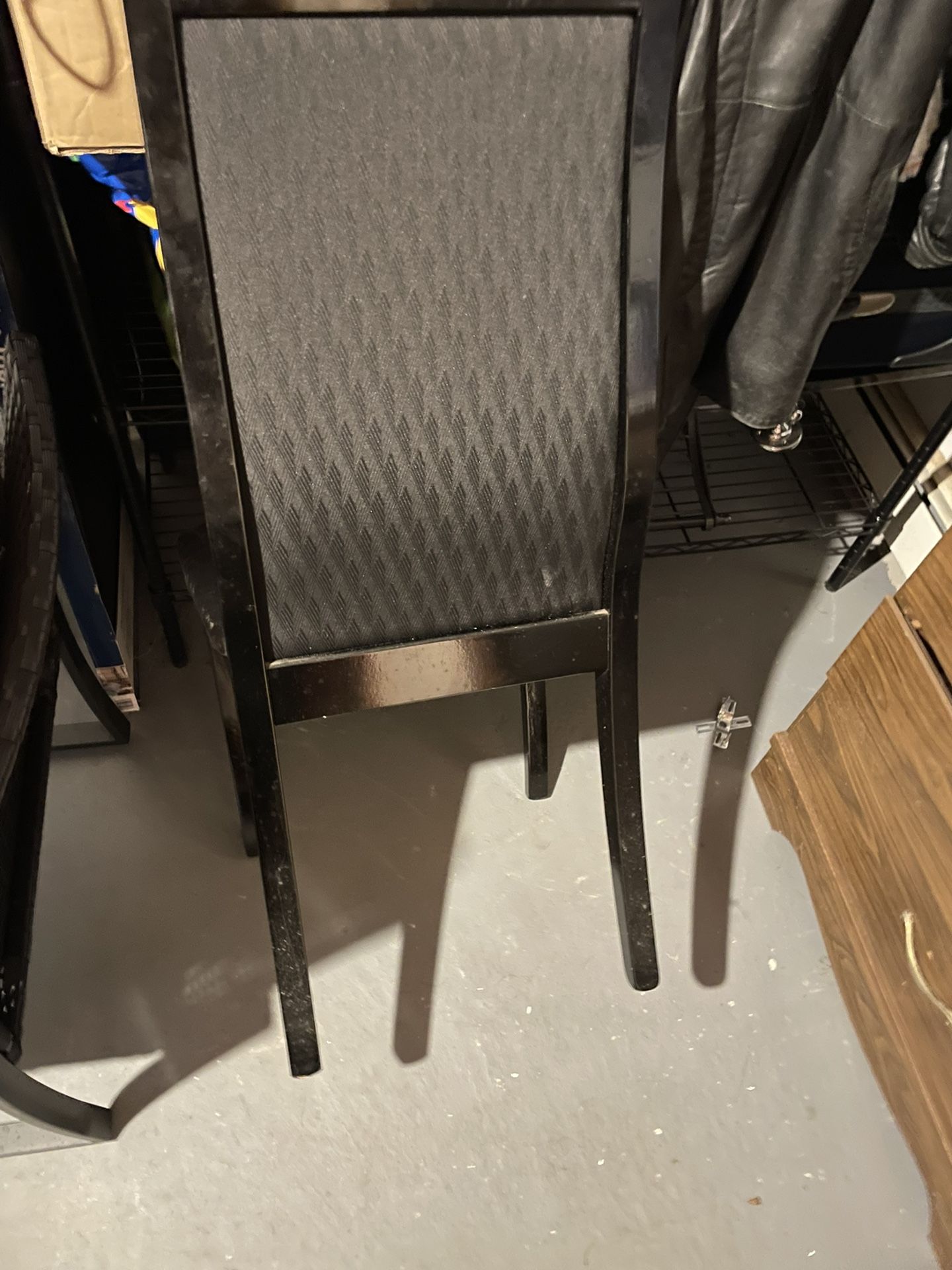 Four Chairs Plastic still on cushion Make offer