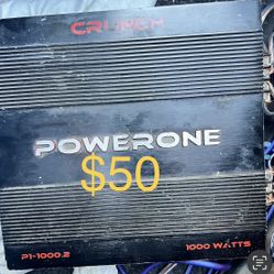 Amplifier 1000 Watts / 2 Channels $50!