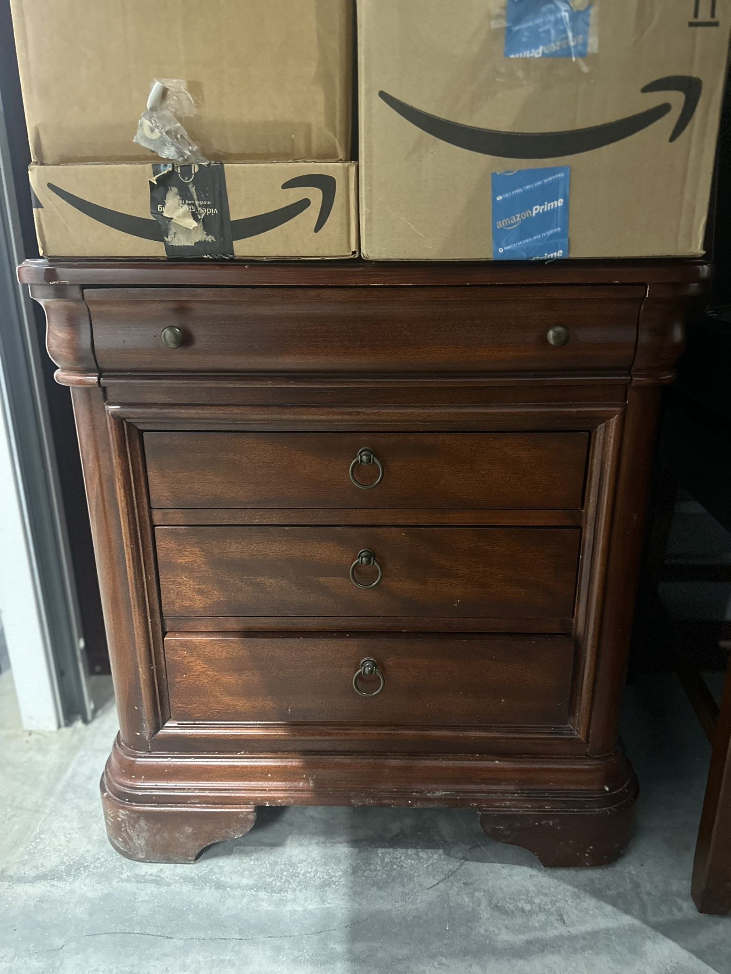Wooden Bedside Table - Like New