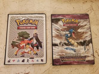 Pokémon trading card protector books