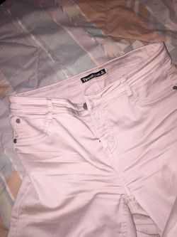 Rose pink jeans