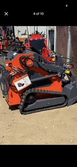 2026 Mini Skid Steer Tpm 460 Premium Model Three Pump System Triple Pump