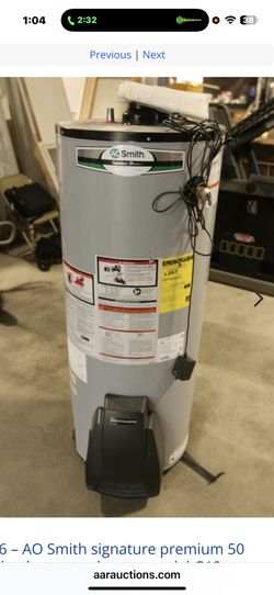 Refurbished Water Heater