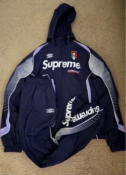 Supreme Umbro Track Jacket + Track Pants (SIZE S)
