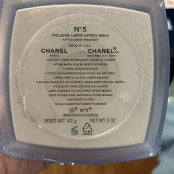 Chanel No 5 Poudre Apres Bain De Luxe Luxury Bath Powder