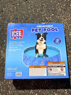 ICEE Collapsible Pet Pool 39in
