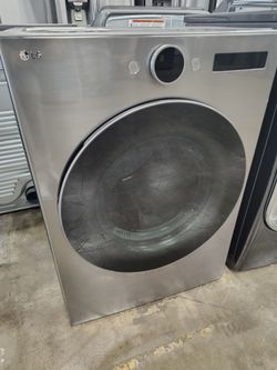 LG Front Load Dryer Graphite Steel