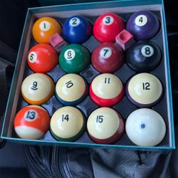 Pool Table Balls 
