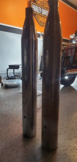 Harley davidson mufflers, touring models, 4"