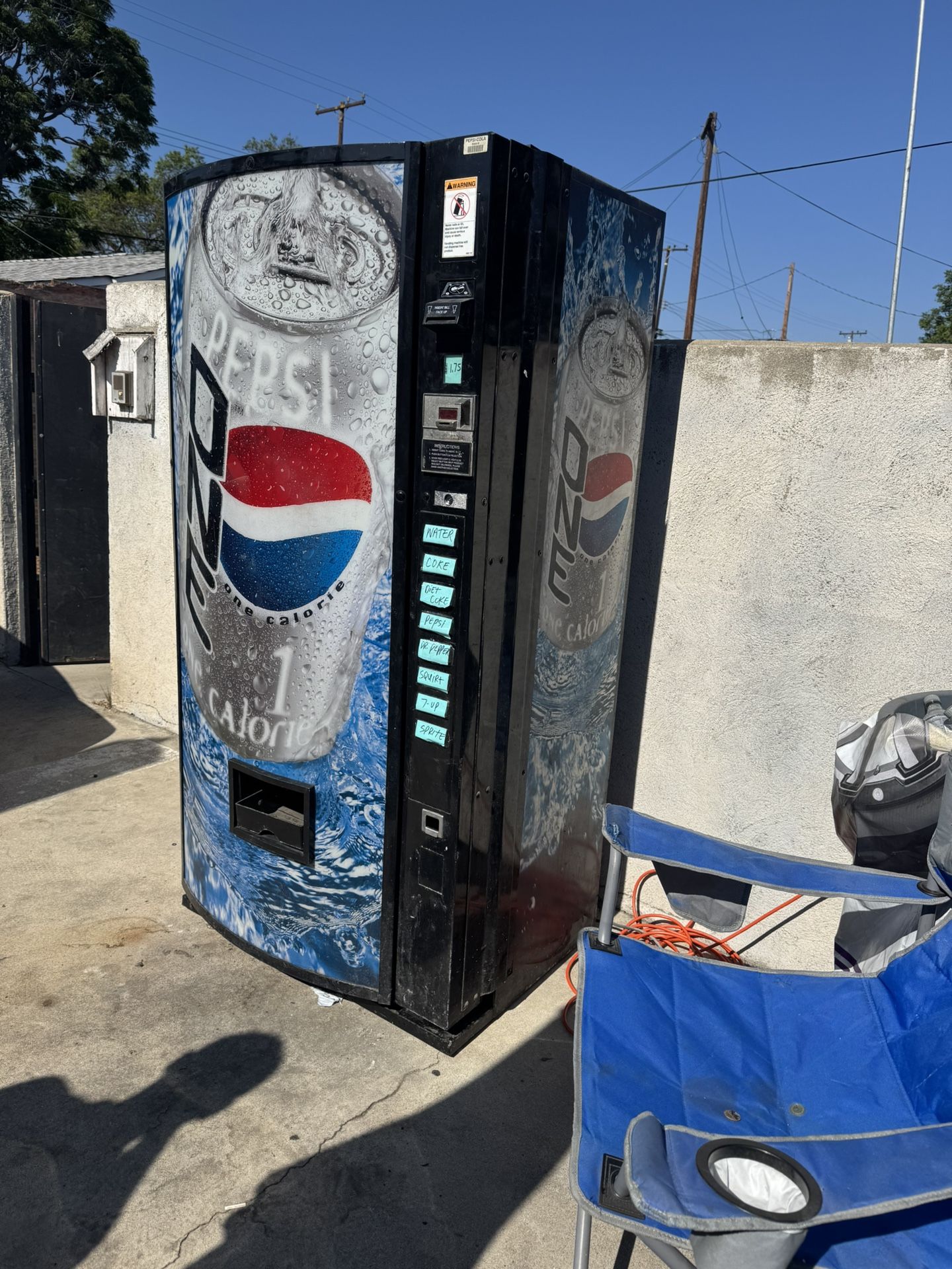 Soda Machine + Location