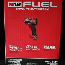 Milwaukee M18 FUEL 18-Volt Lithium-Ion Brushless Cordless Mid Torque Impact Wrench (Tool-Only)