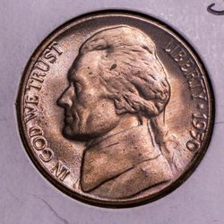 1950-D FS 5c Jefferson KEY DATE