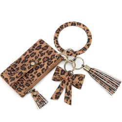 Brand New Wristlet Key Chain Ring Wallet(check My Other Listings As Well)