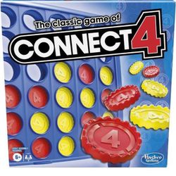 Hasbro Gaming Connect 4 Classic Grid,4 in a Row Game,Strategy Board Games 