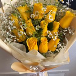 Flores amarillas, yellow Flowers, Yellow Roses, Roses